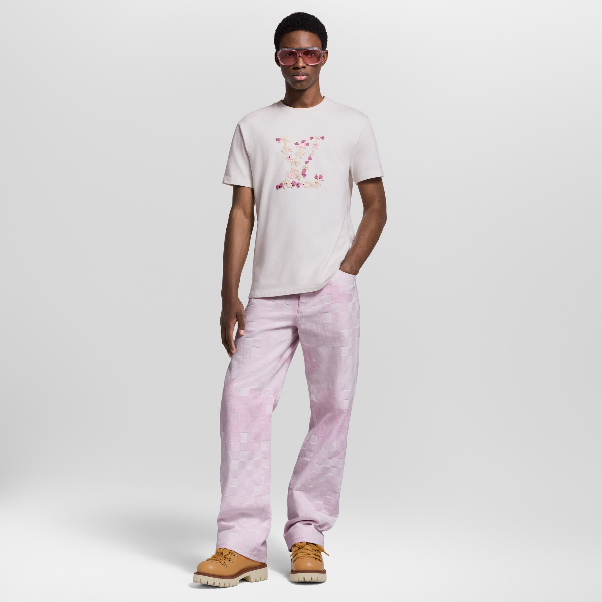 Besticktes T-Shirt  Herren Ready to Wear T-Shirts und Poloshirts | LOUIS VUITTON (Zoom)