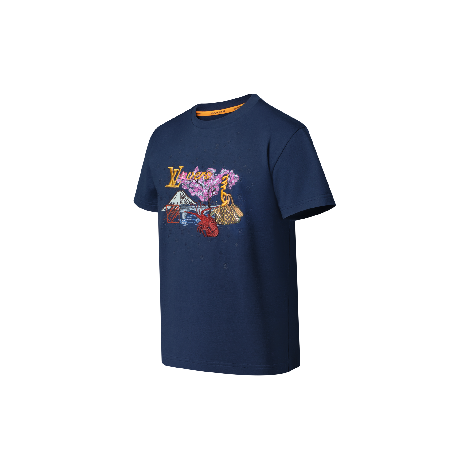 Besticktes T-Shirt  Herren Ready to Wear T-Shirts und Poloshirts | LOUIS VUITTON (Zoom)
