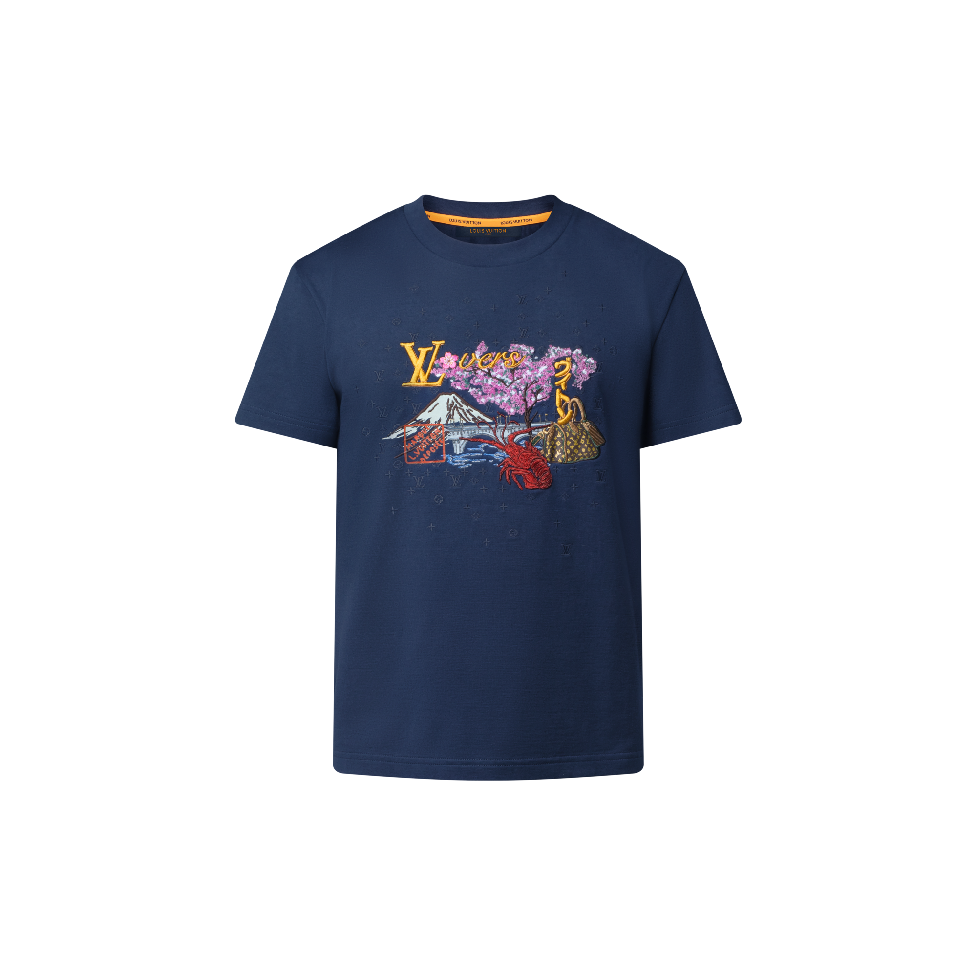 Besticktes T-Shirt  Herren Ready to Wear T-Shirts und Poloshirts | LOUIS VUITTON (Zoom)
