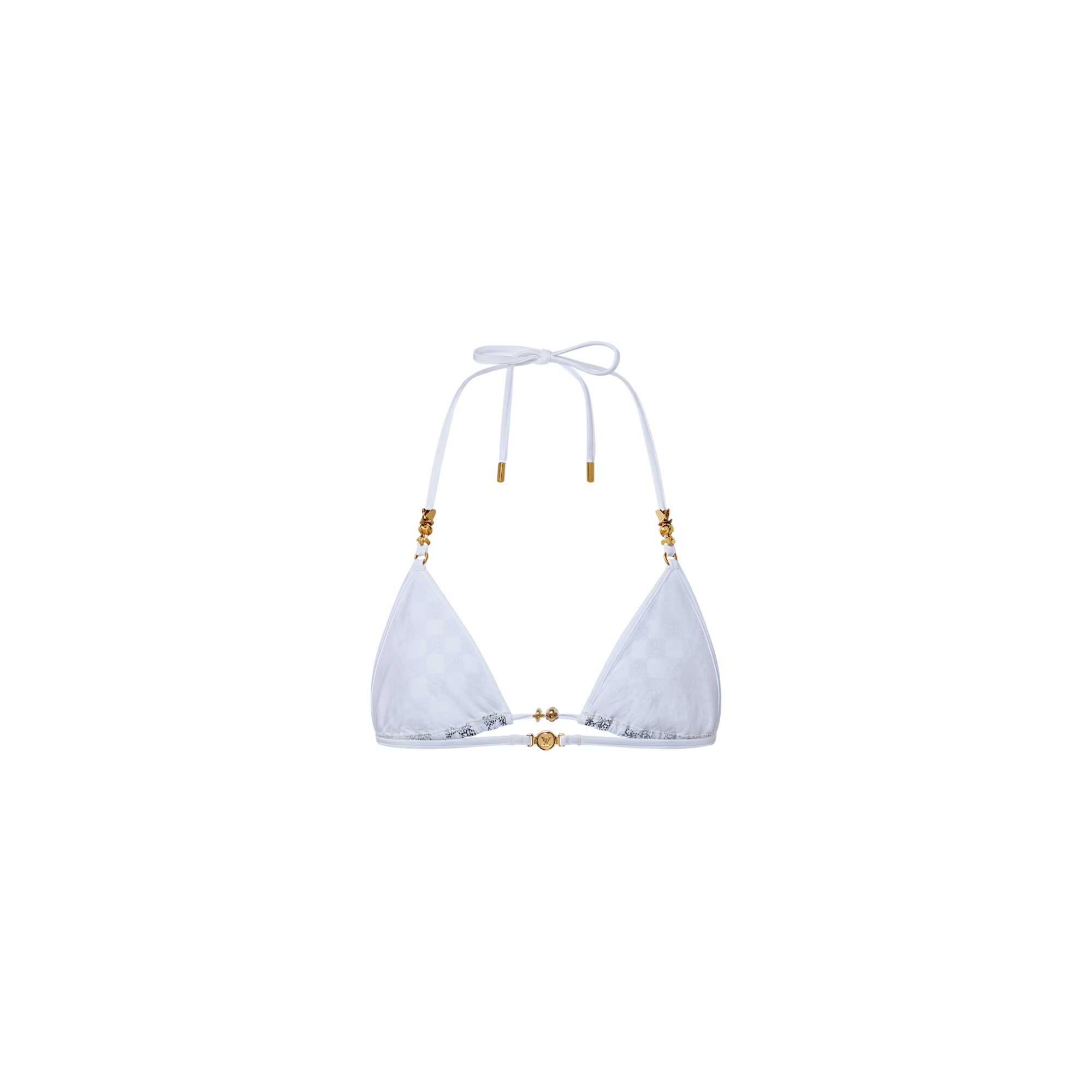 Bikinioberteil mit gepunktetem Damier-Motiv  Damen Ready to Wear Bademode | LOUIS VUITTON (Zoom)