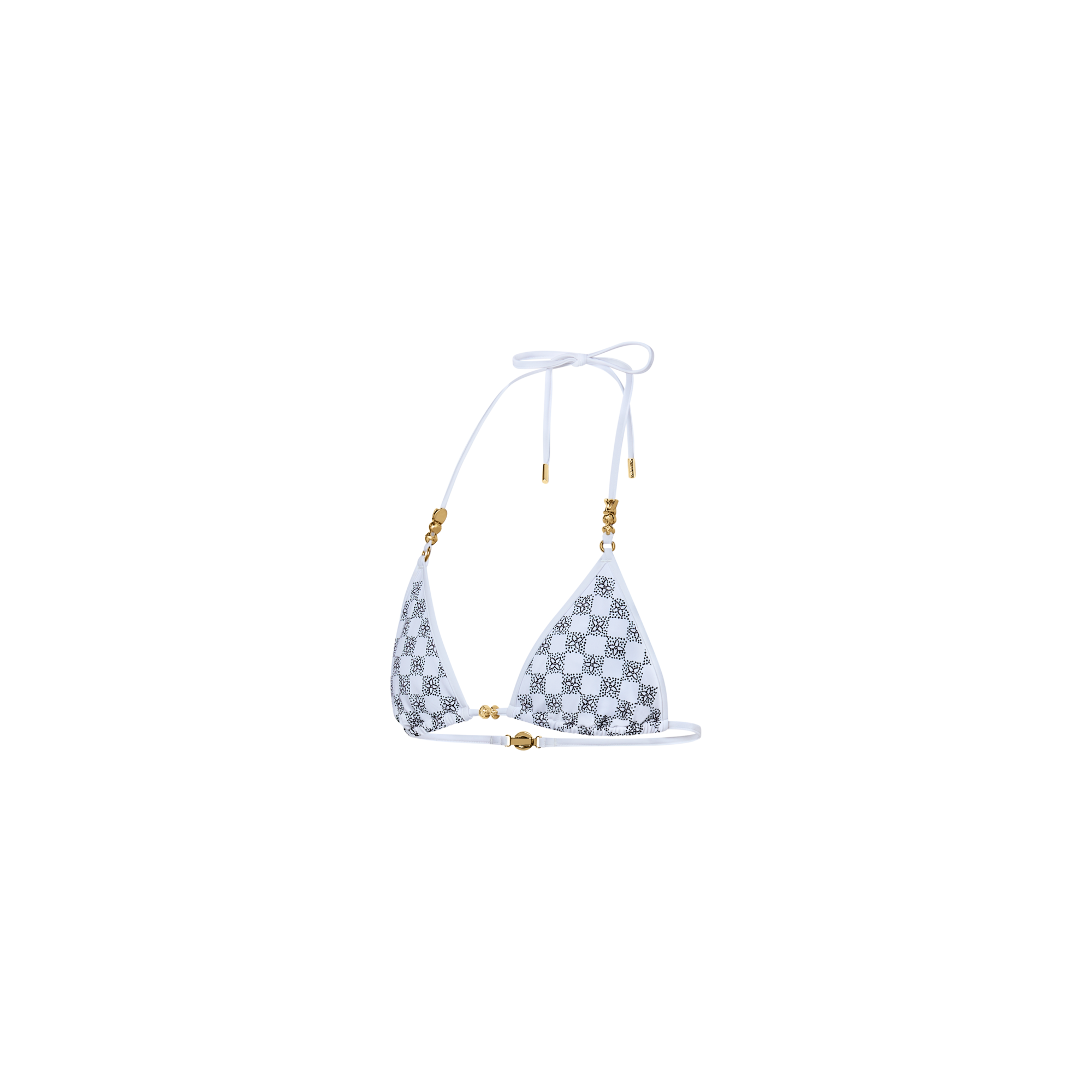 Bikinioberteil mit gepunktetem Damier-Motiv  Damen Ready to Wear Bademode | LOUIS VUITTON (Zoom)