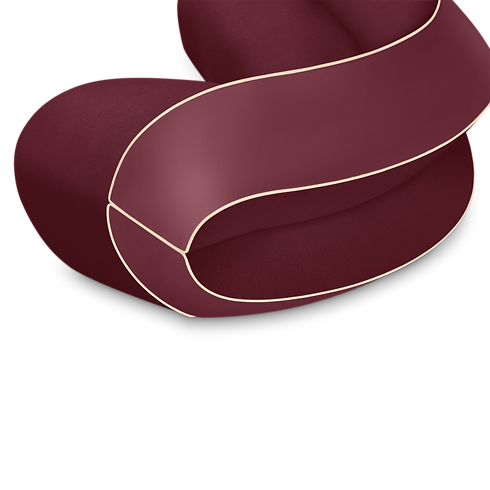 Binda Sofa von Raw Edges Trunks, Reisen und Wohnen Wohnen und Art of Dining Designmöbel | LOUIS VUITTON (Zoom)