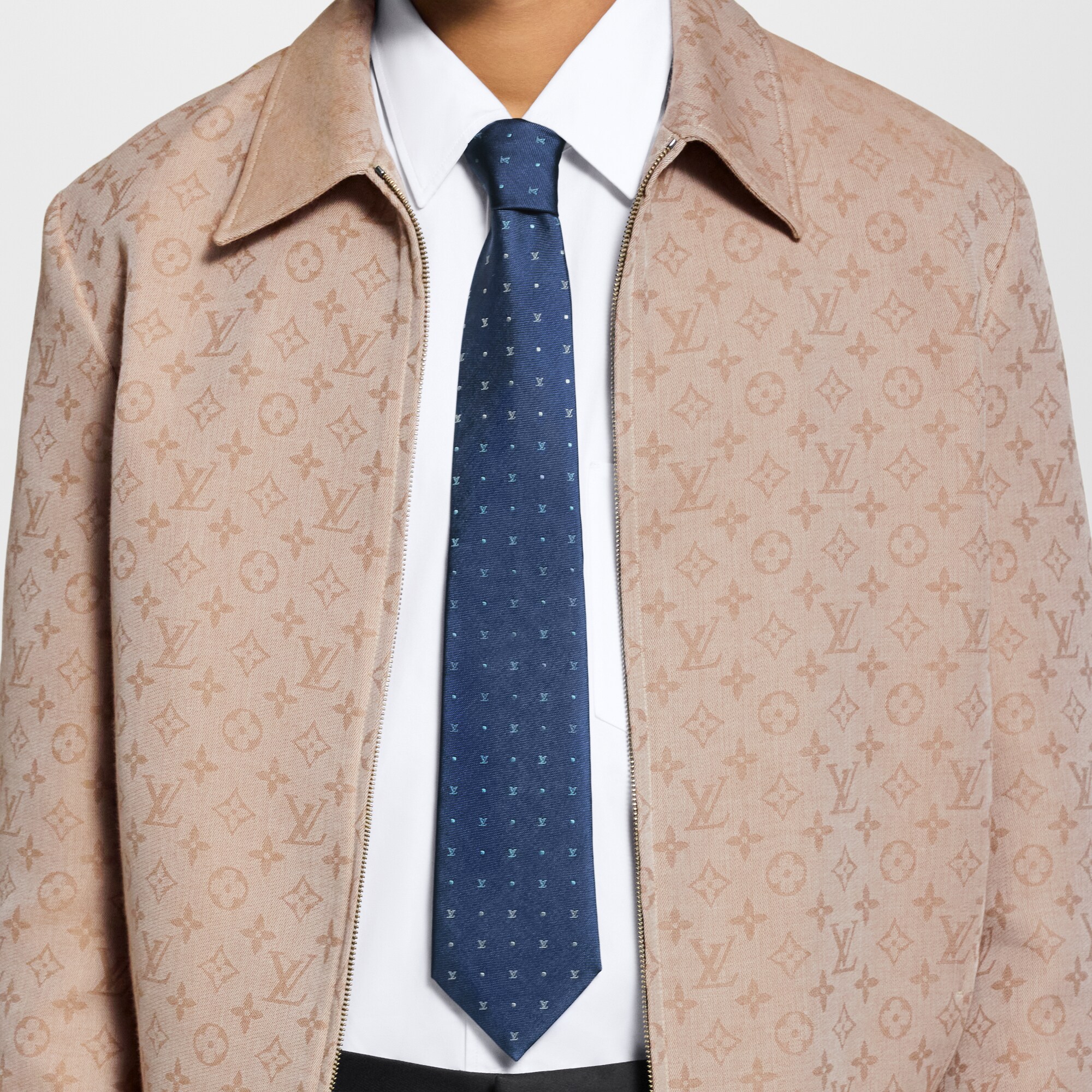 Blason Dots Krawatte S00 Herren Accessoires Krawatten und Einstecktücher  | LOUIS VUITTON (Zoom)