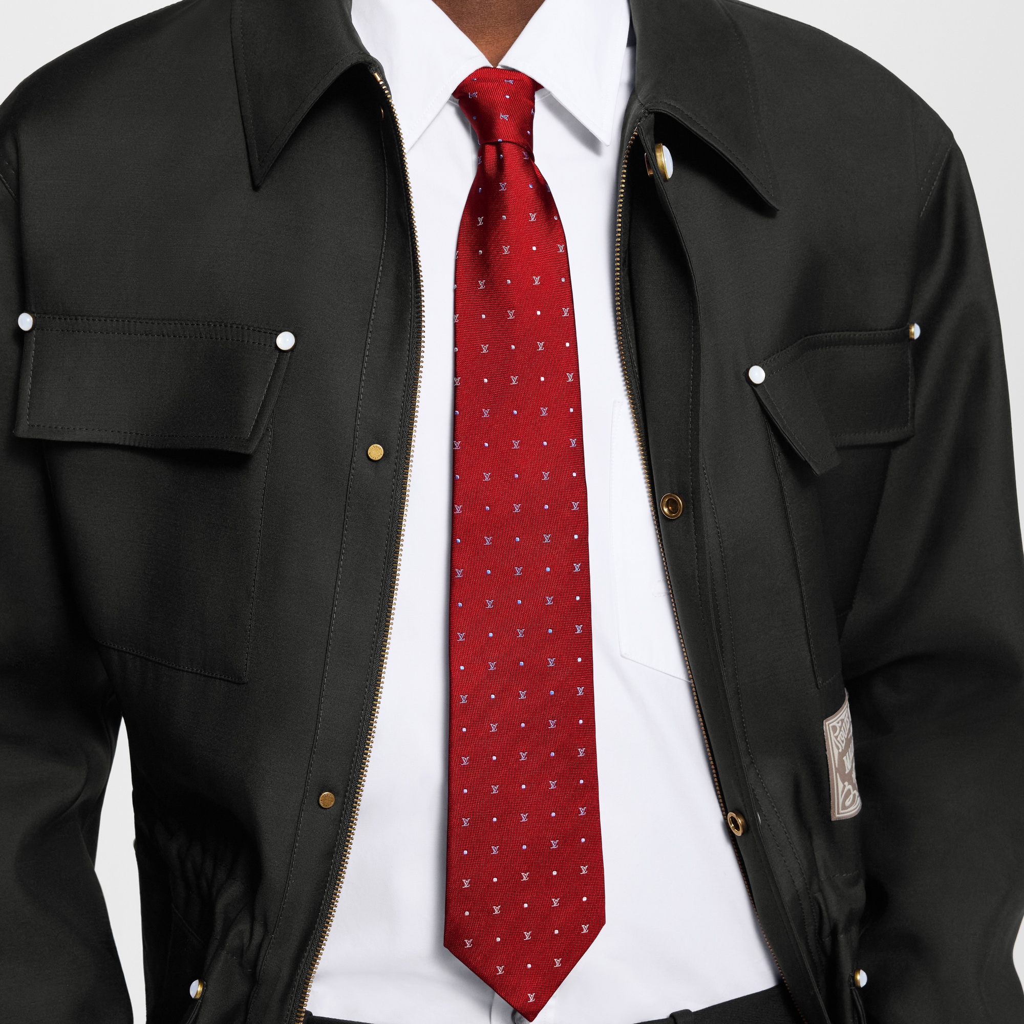 Blason Dots Krawatte S00 Herren Accessoires Krawatten und Einstecktücher  | LOUIS VUITTON (Zoom)