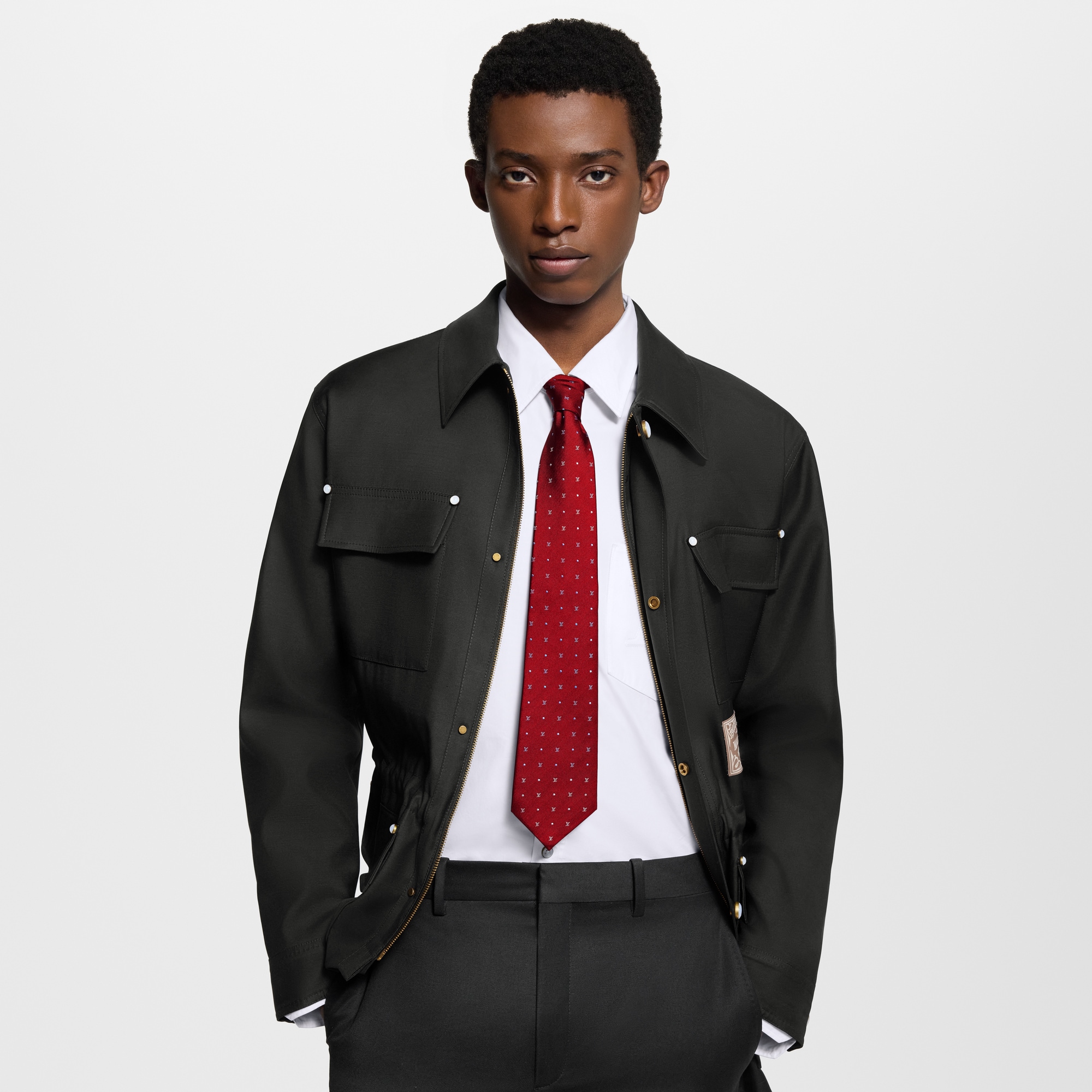 Blason Dots Krawatte S00 Herren Accessoires Krawatten und Einstecktücher  | LOUIS VUITTON (Zoom)