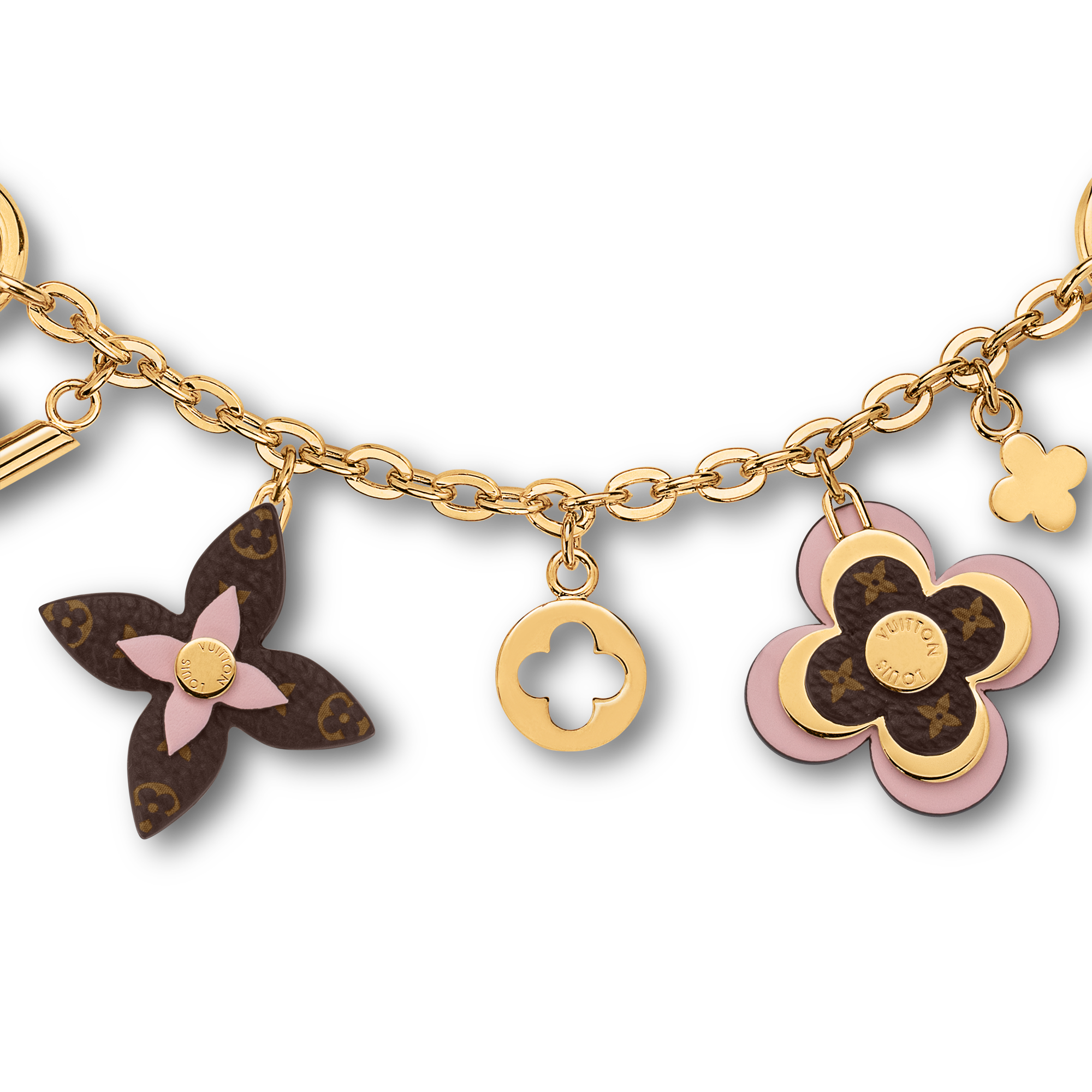 Blooming Flowers Taschenschmuck mit Kette S00 Damen Accessoires Schlüsselanhänger und Taschenschmuck | LOUIS VUITTON (Zoom)