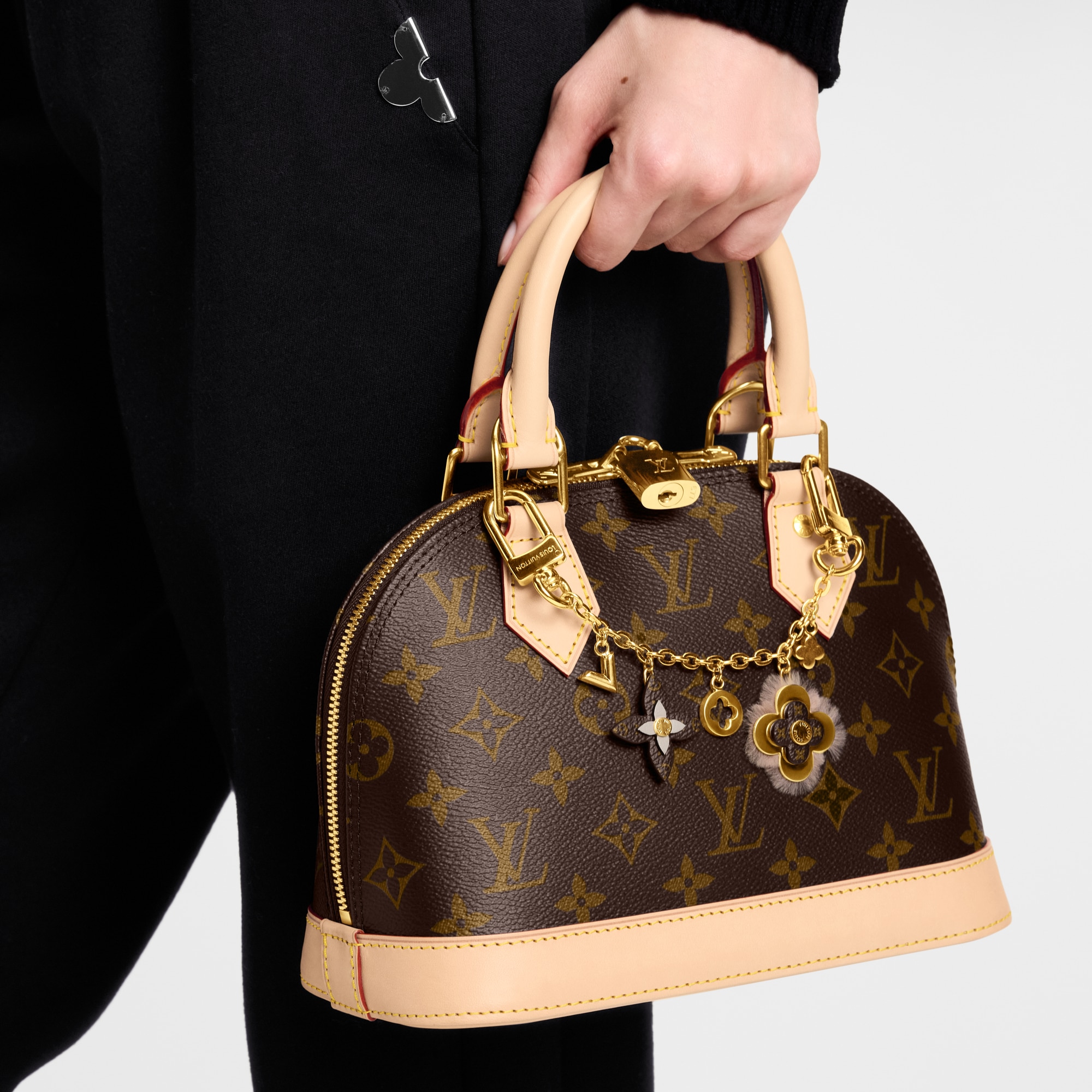 Blooming Flowers Taschenschmuck mit Kette S00 Damen Accessoires Schlüsselanhänger und Taschenschmuck | LOUIS VUITTON (Zoom)
