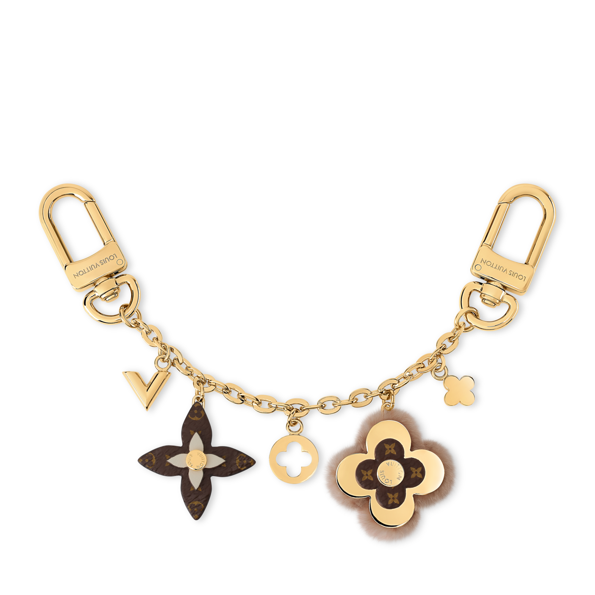 Blooming Flowers Taschenschmuck mit Kette S00 Damen Accessoires Schlüsselanhänger und Taschenschmuck | LOUIS VUITTON (Zoom)