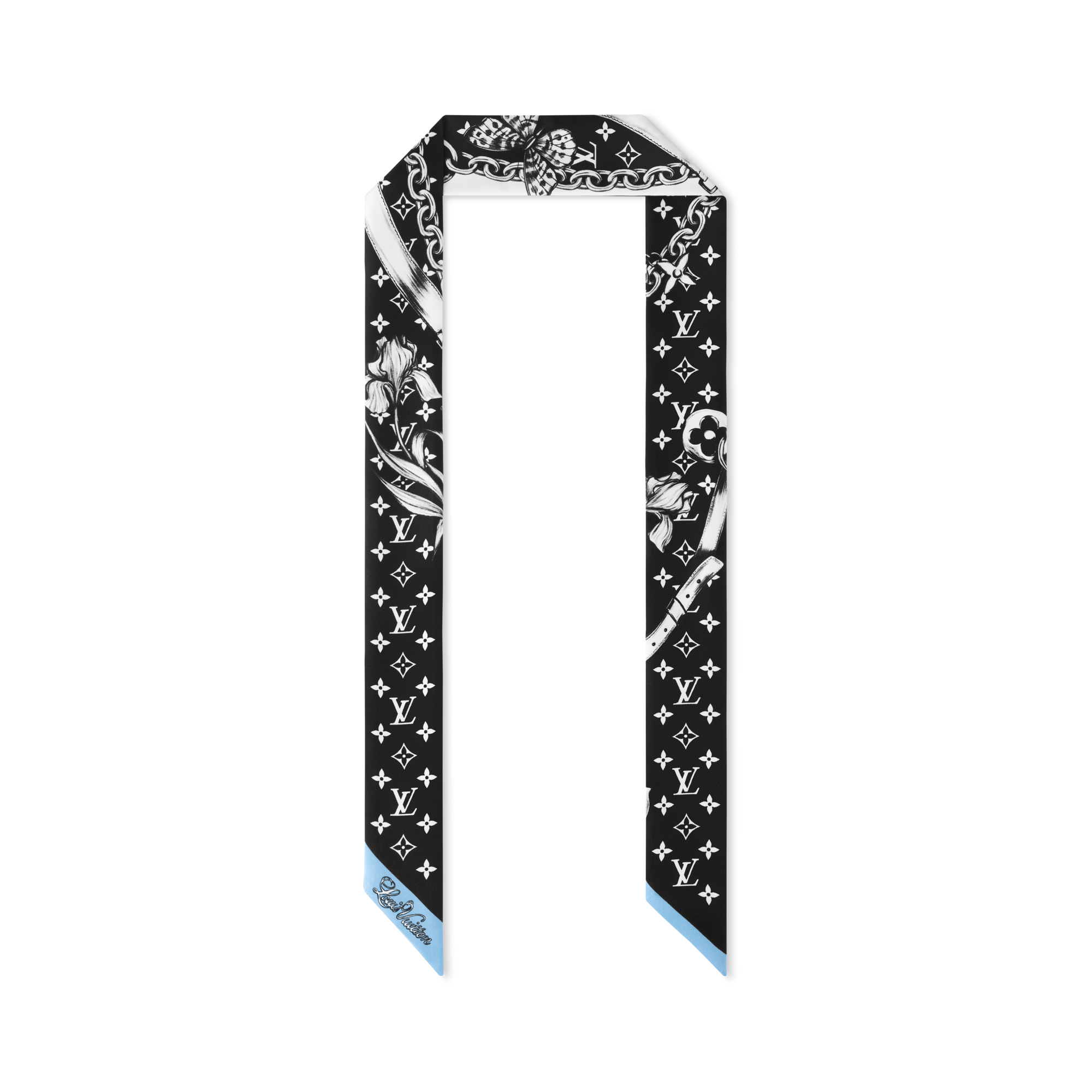 Blooming Monogram BB Bandeau S00 Damen Accessoires Seidentücher und Bandeaus | LOUIS VUITTON (Zoom)