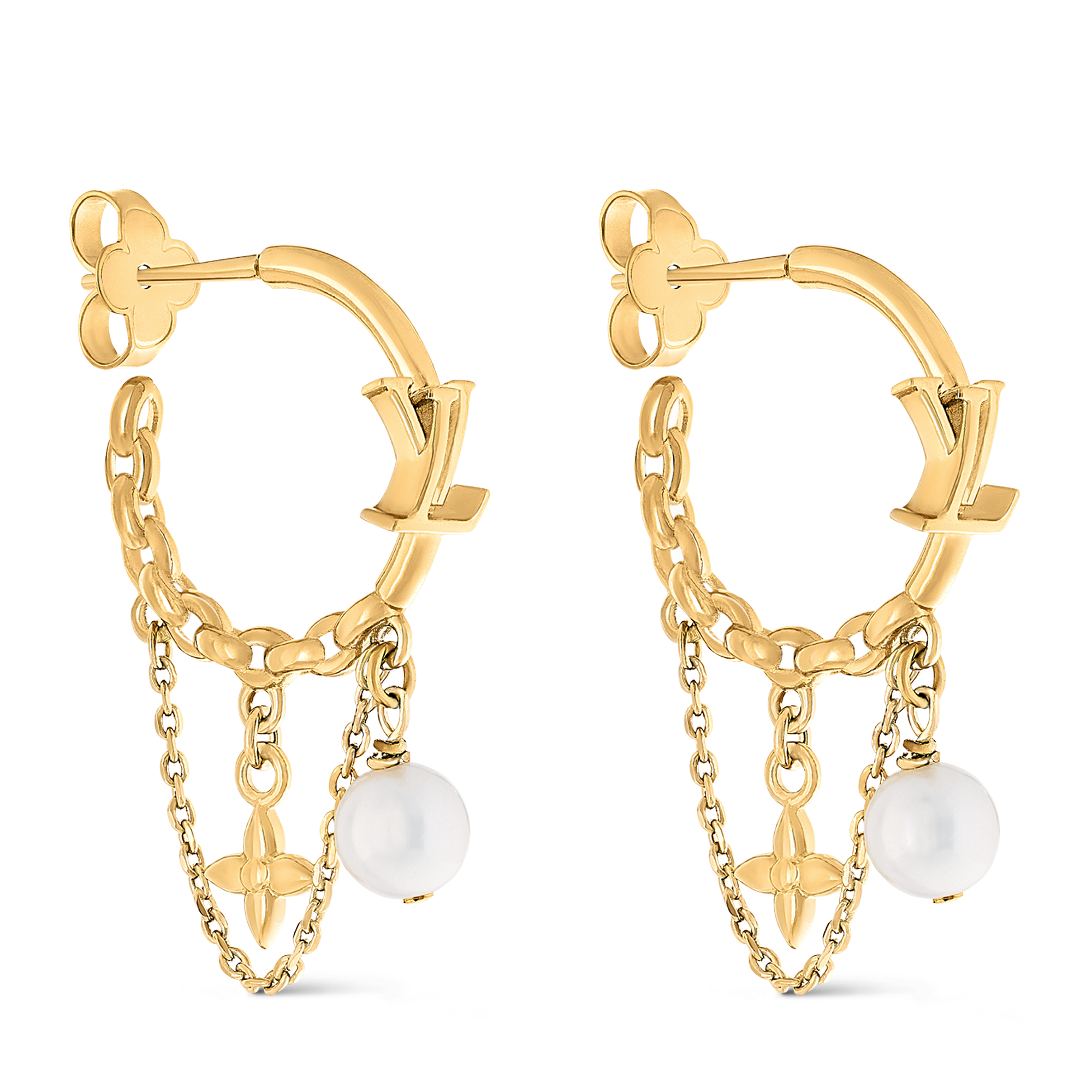 Blooming Pearls Ohrringe S00 Damen Modeschmuck Ohrringe | LOUIS VUITTON (Zoom)