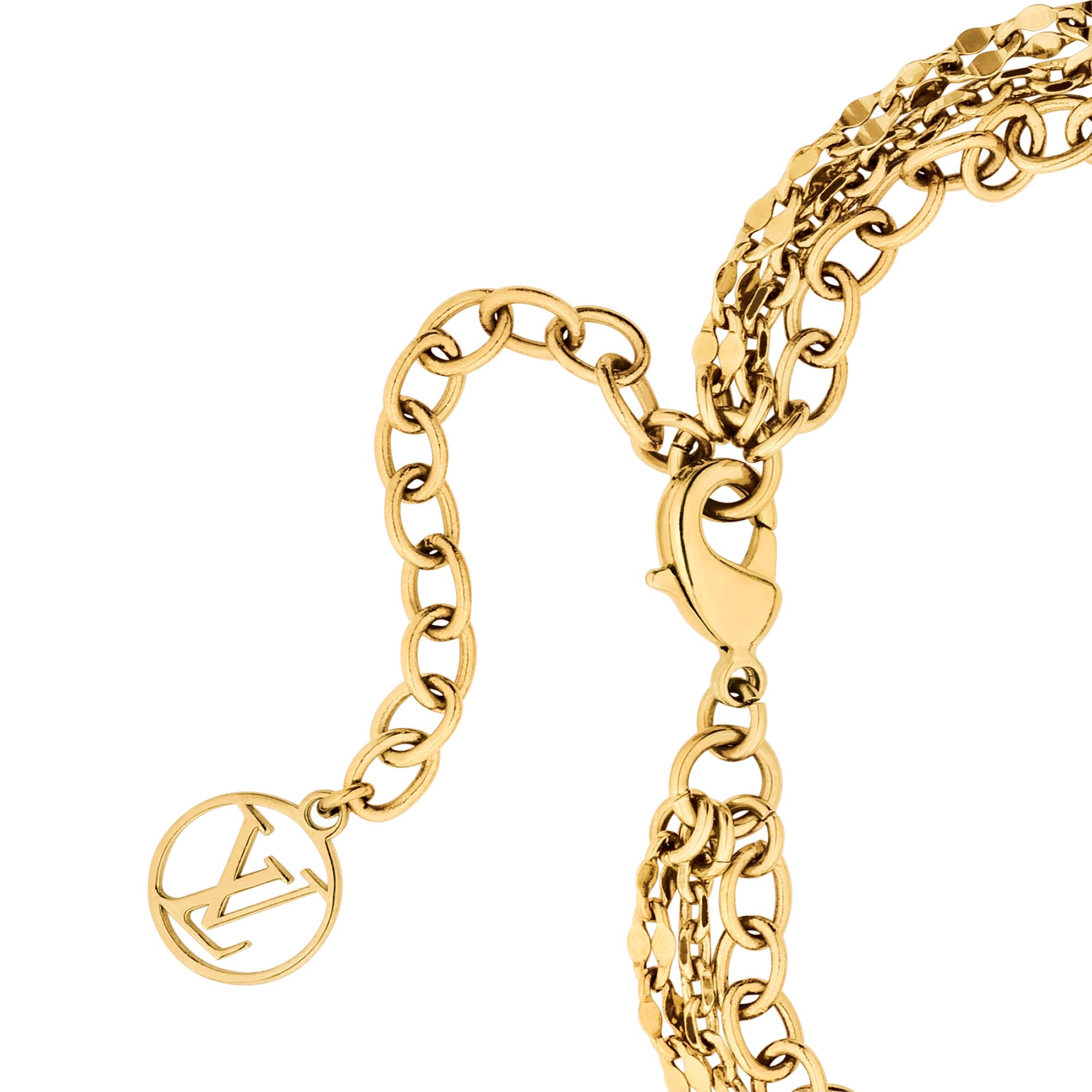 louis vuitton blooming strass necklace