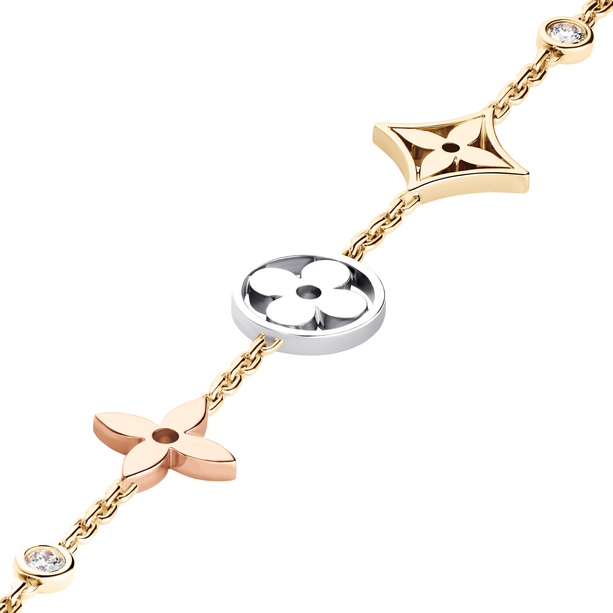 Blossom Armband, in drei Goldtönen mit Diamanten  Schmuck Kategorien Alle Schmuckstücke | LOUIS VUITTON (Zoom)