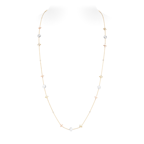 Blossom Halskette, in drei Goldtönen mit Diamanten Schmuck Kategorien Alle Schmuckstücke | LOUIS VUITTON (Zoom)