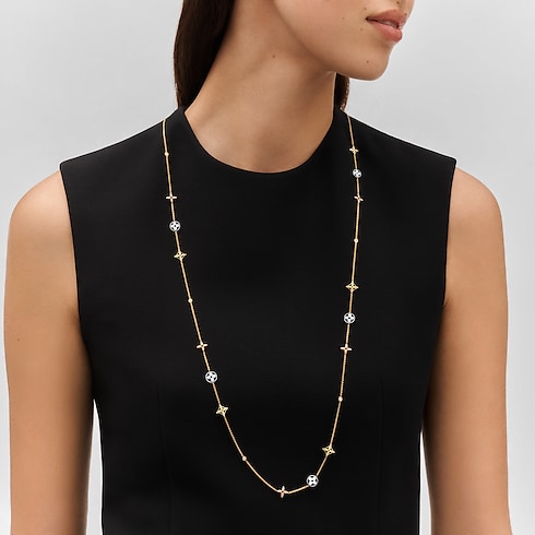 Blossom Halskette, in drei Goldtönen mit Diamanten Schmuck Kategorien Alle Schmuckstücke | LOUIS VUITTON (Zoom)