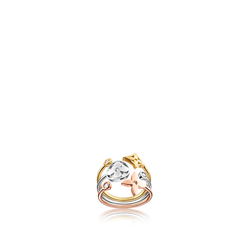 Blossom Ring, in drei Goldtönen mit Diamanten Schmuck Kategorien Alle Schmuckstücke | LOUIS VUITTON (Zoom)