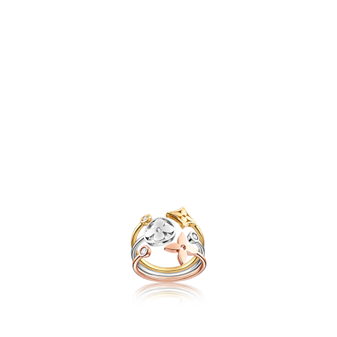 Blossom Ring, in drei Goldtönen mit Diamanten Schmuck Kategorien Alle Schmuckstücke | LOUIS VUITTON (Zoom)