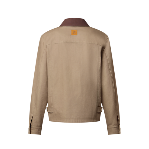 Blouson aus Baumwolle und Canvas im Workwear-Stil Herren Ready to Wear Jacken und Mäntel | LOUIS VUITTON (Zoom)
