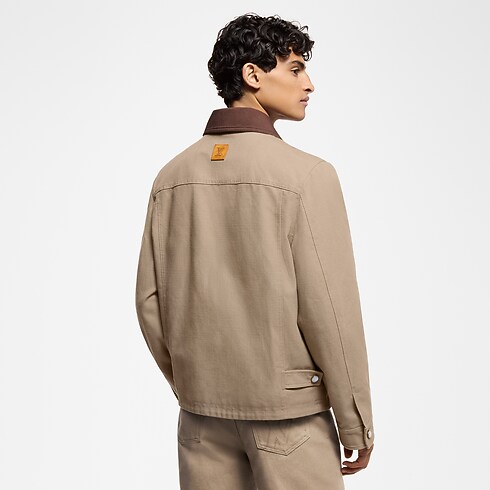 Blouson aus Baumwolle und Canvas im Workwear-Stil Herren Ready to Wear Jacken und Mäntel | LOUIS VUITTON (Zoom)