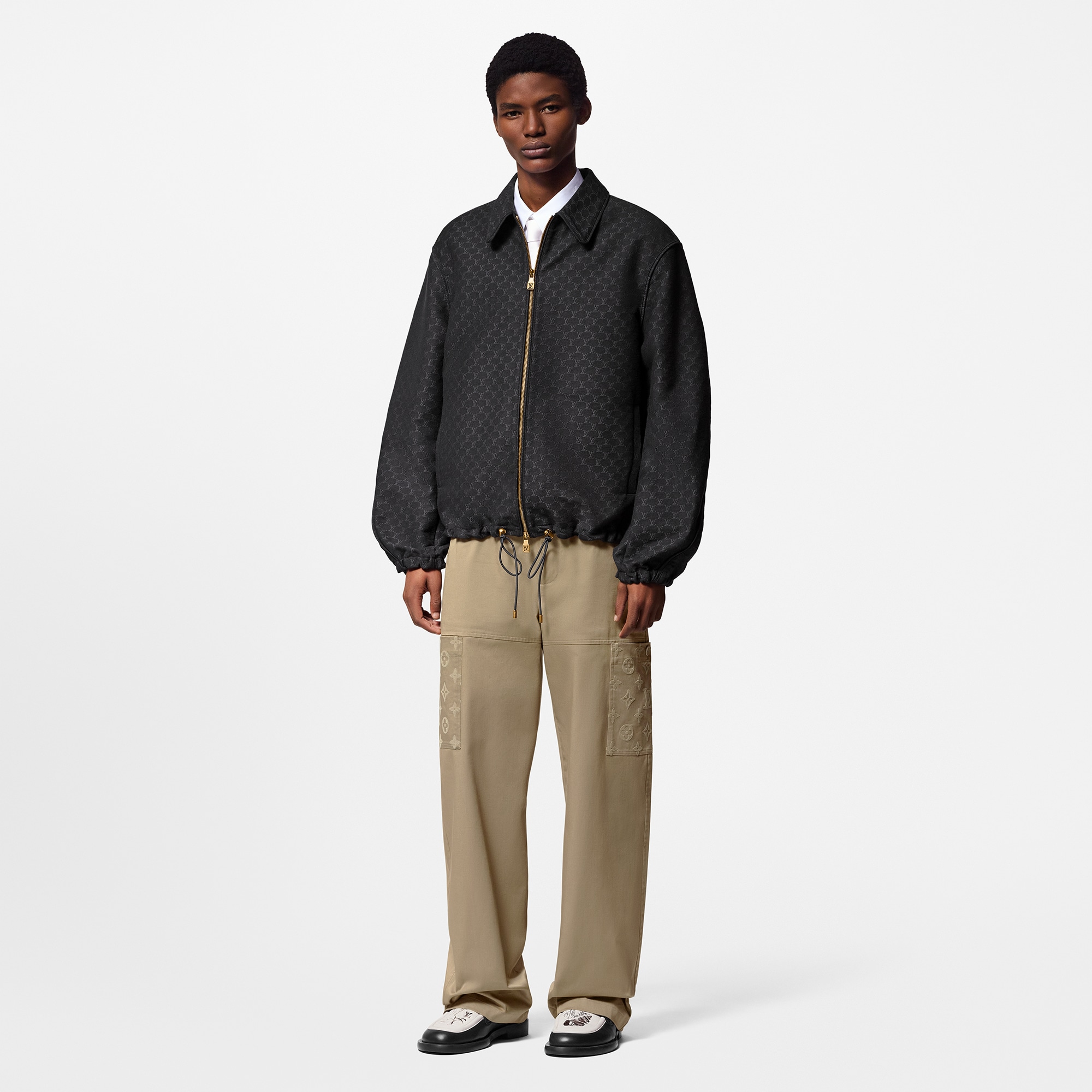 Blouson aus Baumwollgemisch  Herren Ready to Wear Jacken und Mäntel | LOUIS VUITTON (Zoom)