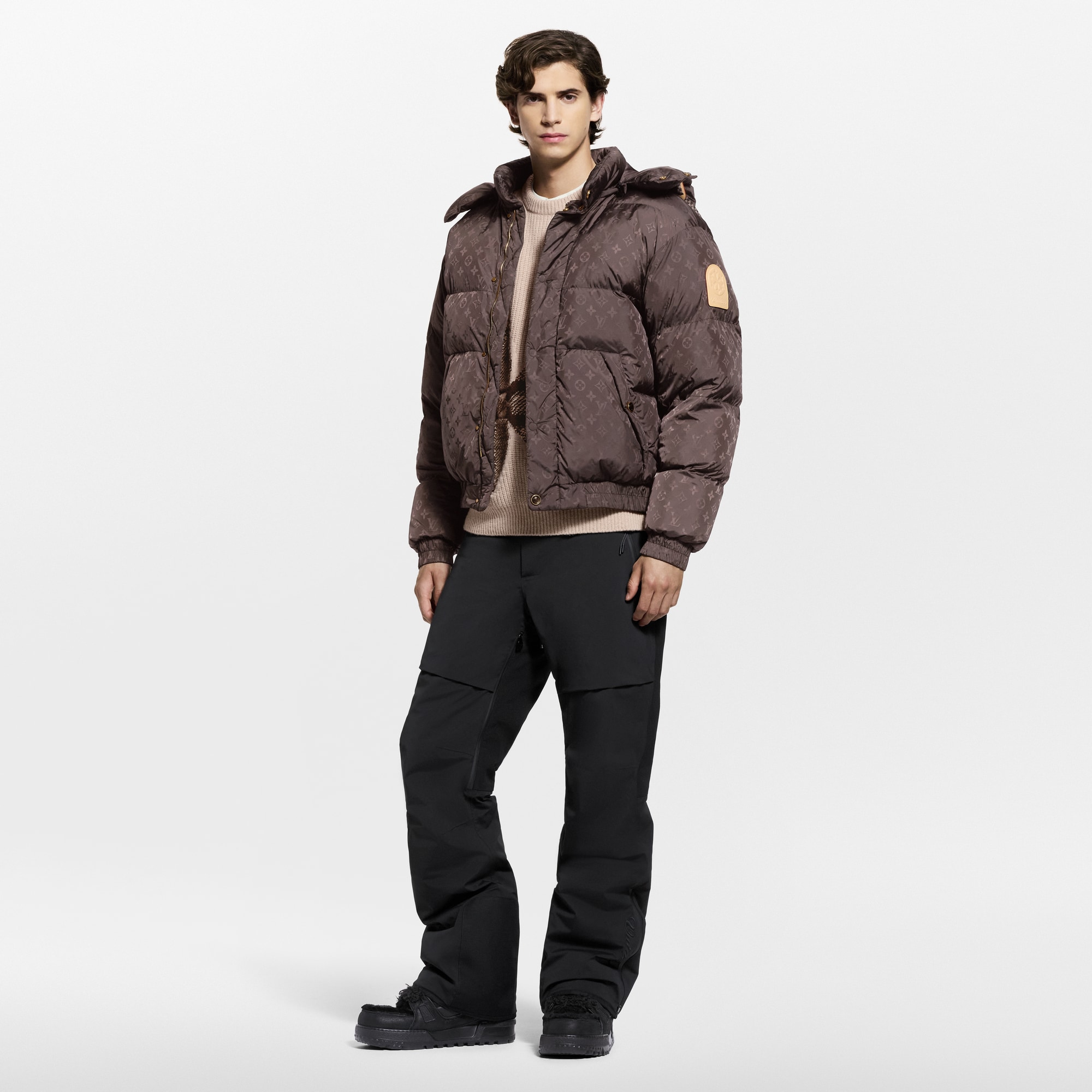 Blouson aus Daunen mit Monogram-Motiv  Herren Ready to Wear Jacken und Mäntel | LOUIS VUITTON (Zoom)