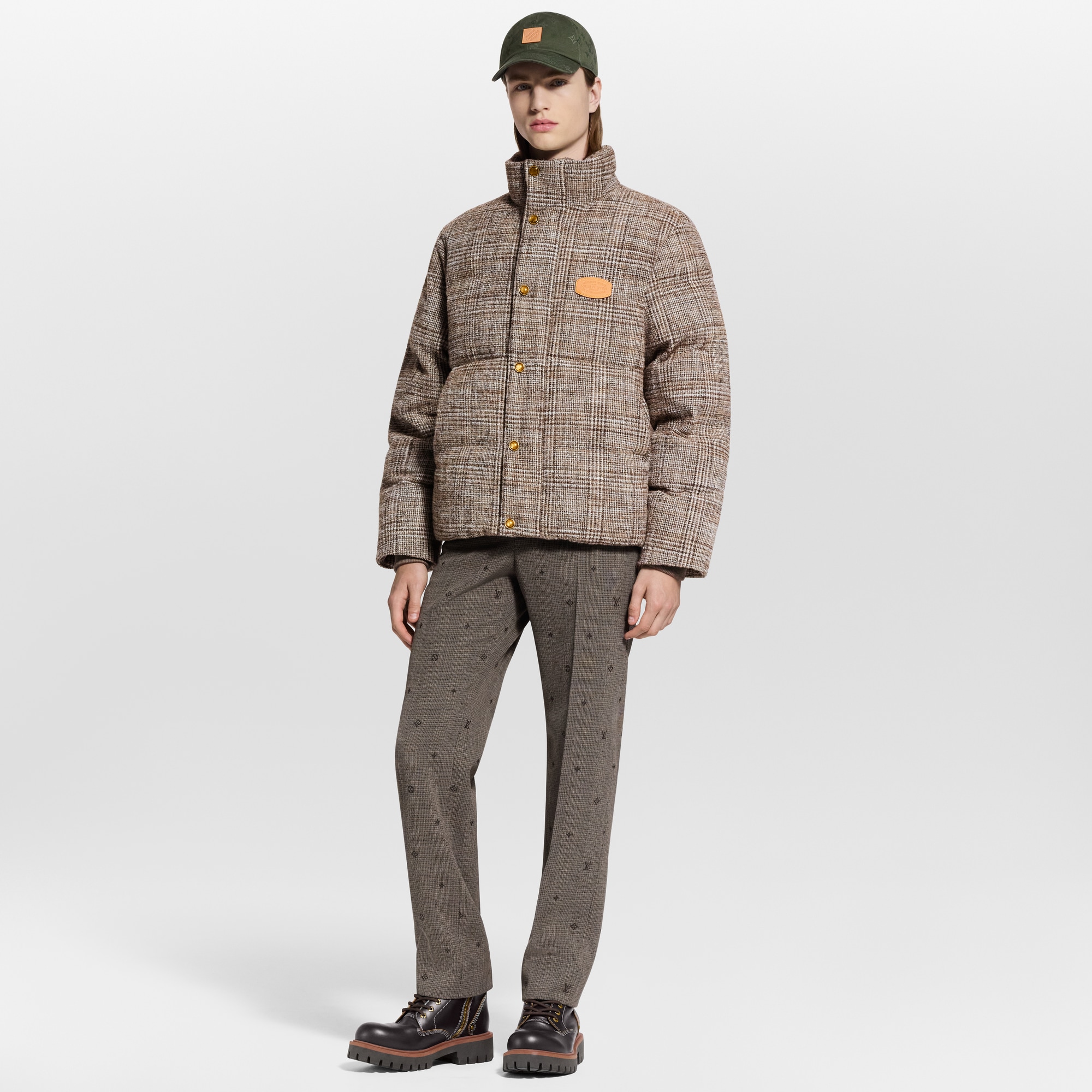 Blouson aus Daunen und Tweed  Herren Ready to Wear Jacken und Mäntel | LOUIS VUITTON (Zoom)