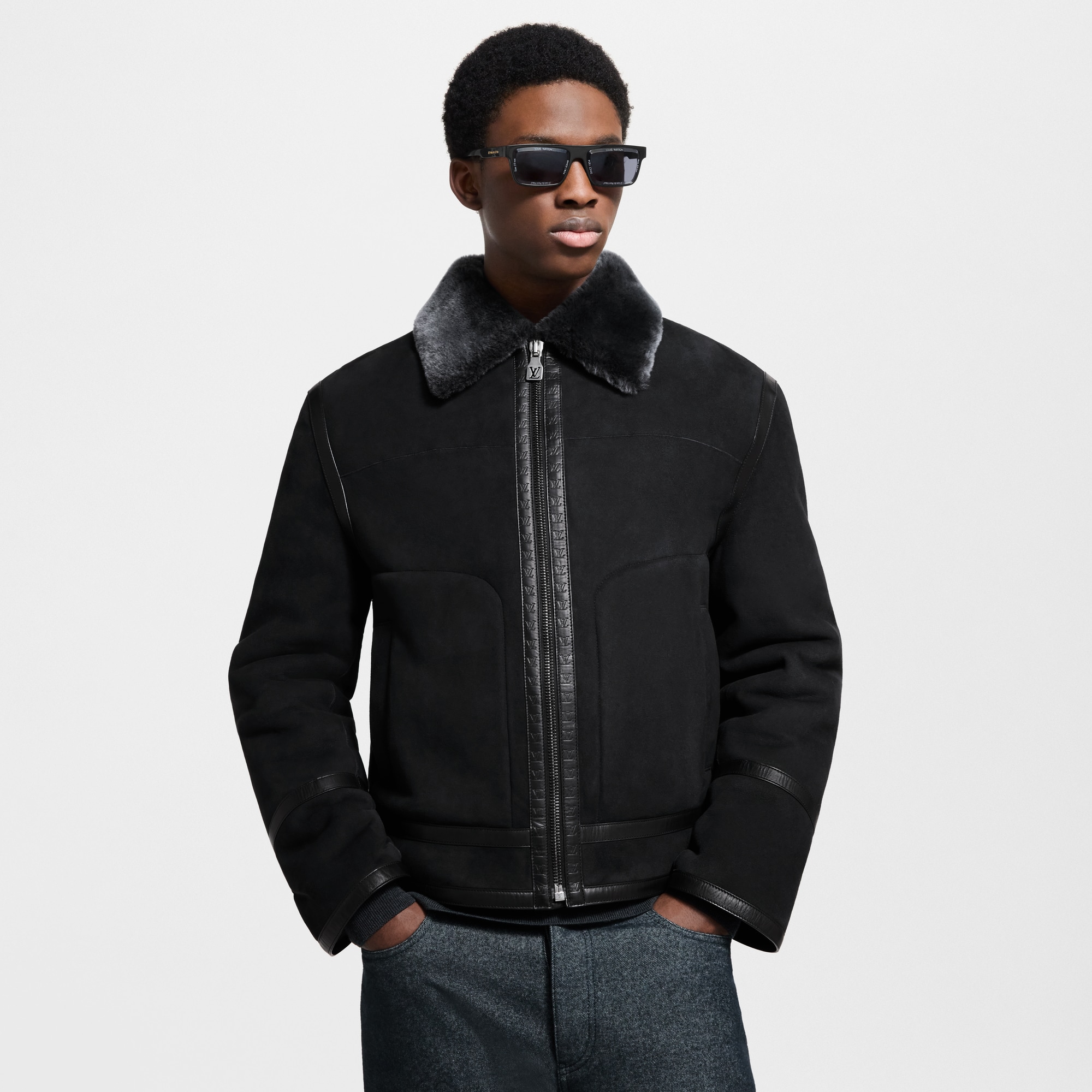 Blouson aus Lammfell  Herren Ready to Wear Jacken und Mäntel | LOUIS VUITTON (Zoom)