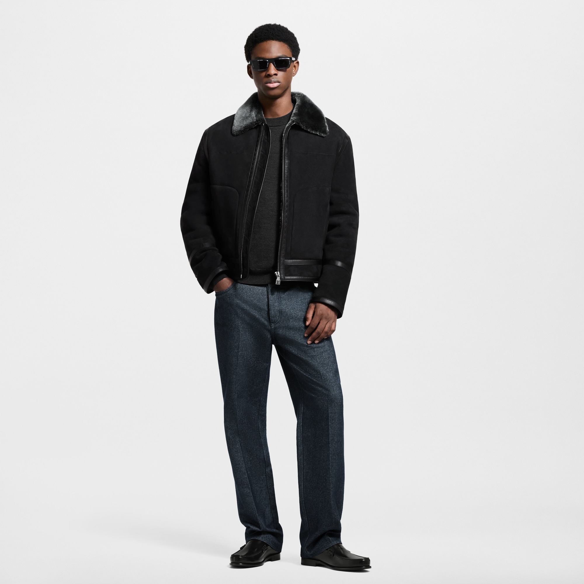 Blouson aus Lammfell  Herren Ready to Wear Jacken und Mäntel | LOUIS VUITTON (Zoom)