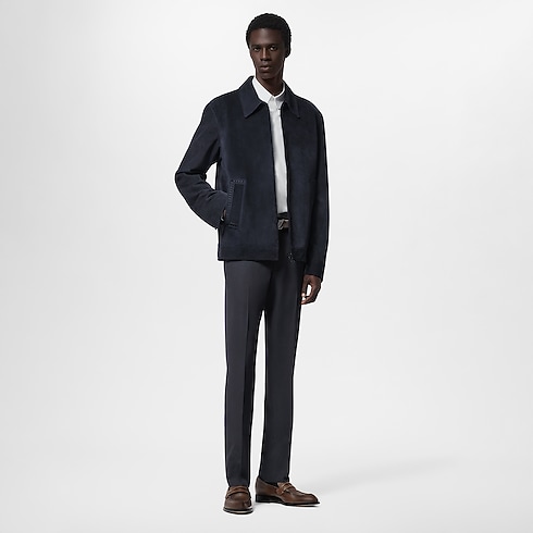 Blouson aus Leder mit Reißverschluss Herren Ready to Wear Jacken und Mäntel | LOUIS VUITTON (Zoom)