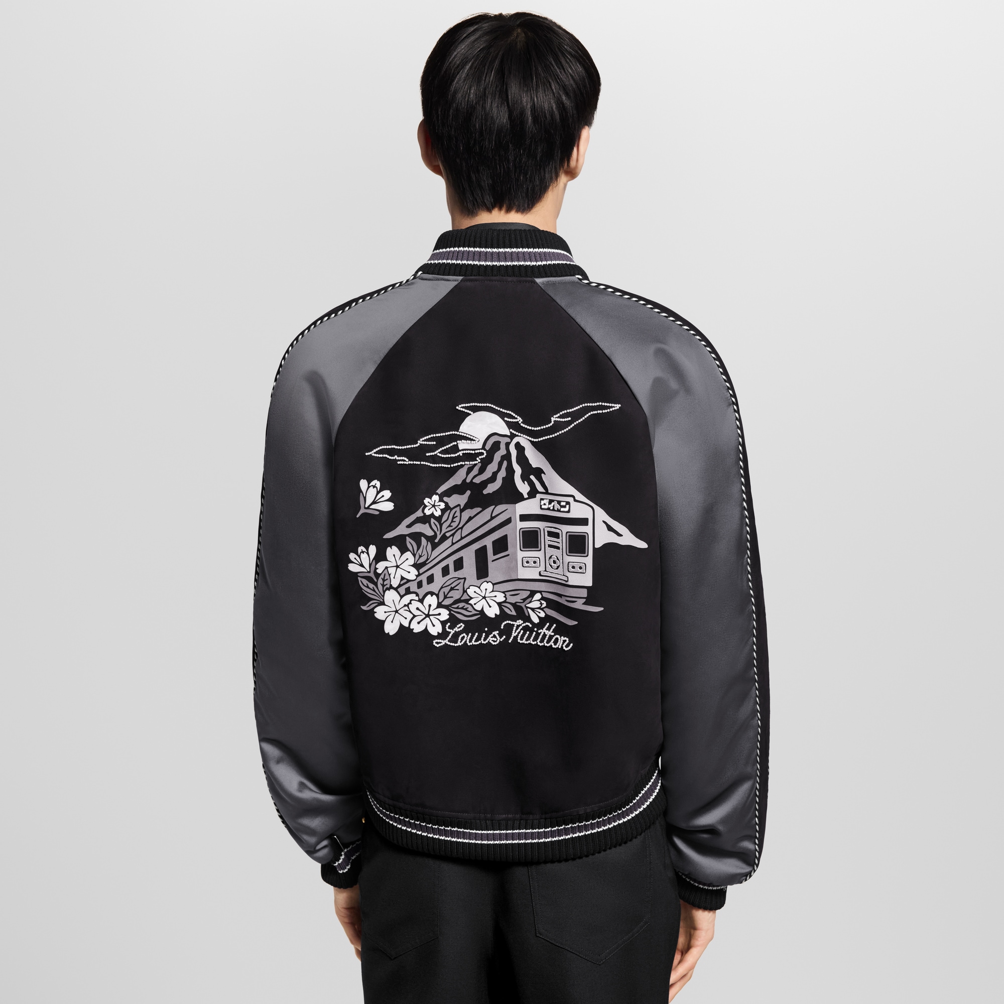 Blouson aus Leder mit Verzierungen  Herren Ready to Wear Jacken und Mäntel | LOUIS VUITTON (Zoom)