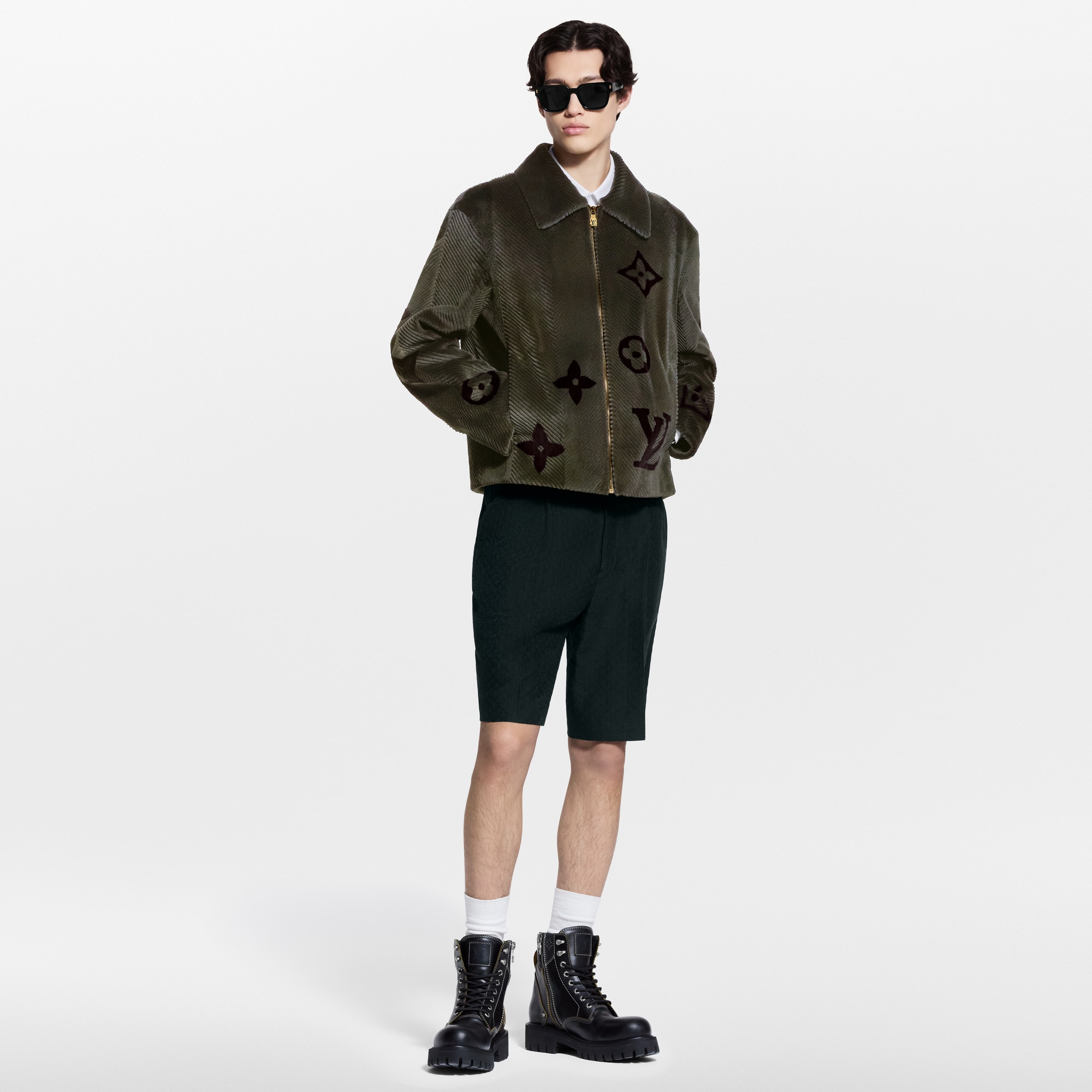 Blouson aus Pelz mit Monogram-Motiv  Herren Ready to Wear Jacken und Mäntel | LOUIS VUITTON (Zoom)