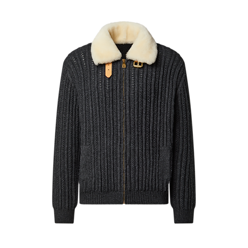 Blouson aus Wolle und Kaschmir Herren Ready to Wear Vollständige Ready to Wear | LOUIS VUITTON (Zoom)