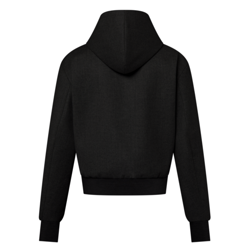 Blouson im Maßkonfektions-Stil aus technischer Wolle mit Kapuze Herren Ready to Wear Jacken und Mäntel | LOUIS VUITTON (Zoom)