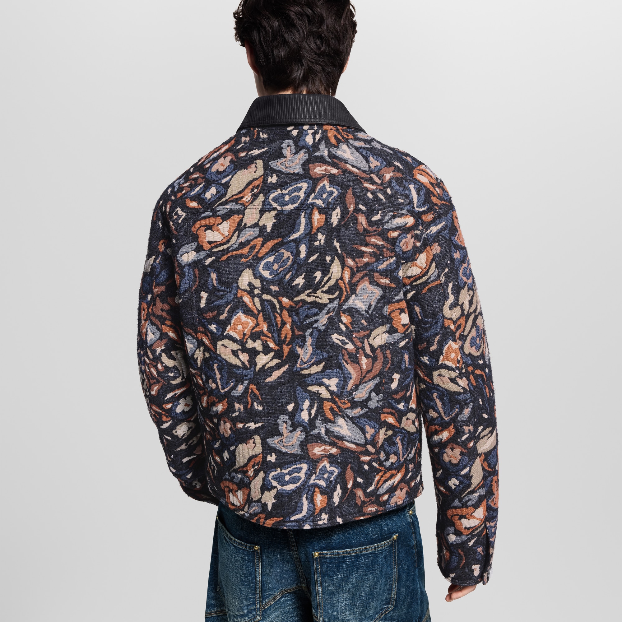 Blouson im Workwear-Stil mit Paillettenstickerei  Herren Ready to Wear Jacken und Mäntel | LOUIS VUITTON (Zoom)