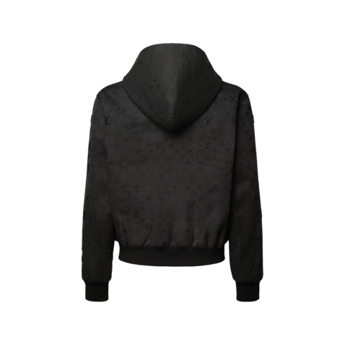 Blouson mit Kapuze und Monogram Surplus-Verzierung back view