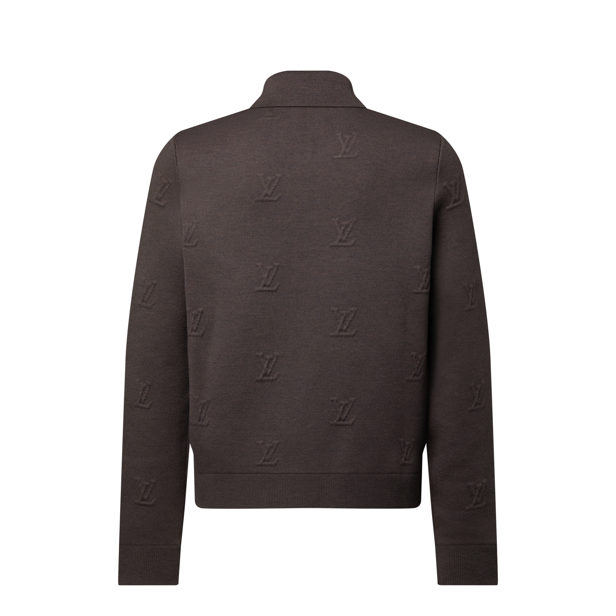 Blouson mit Reißverschluss und geprägtem LV Blason-Motiv  Herren Ready to Wear Vollständige Ready to Wear | LOUIS VUITTON (Zoom)