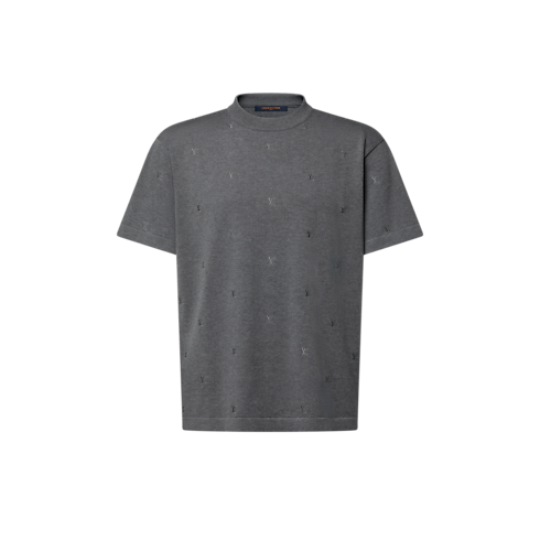 Blouson mit Reißverschluss und geprägtem LV Blason-Motiv Herren Ready to Wear Strick und Sweatshirts | LOUIS VUITTON (Zoom)