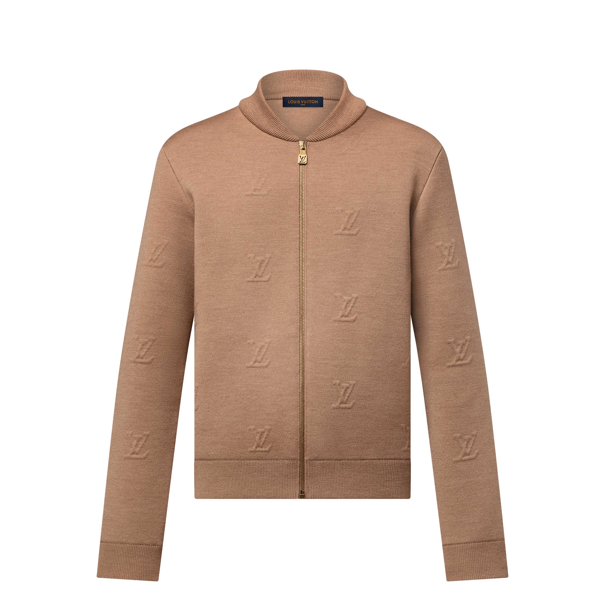 Blouson mit Reißverschluss und LV Blason-Motiv  Herren Ready to Wear Vollständige Ready to Wear | LOUIS VUITTON (Zoom)