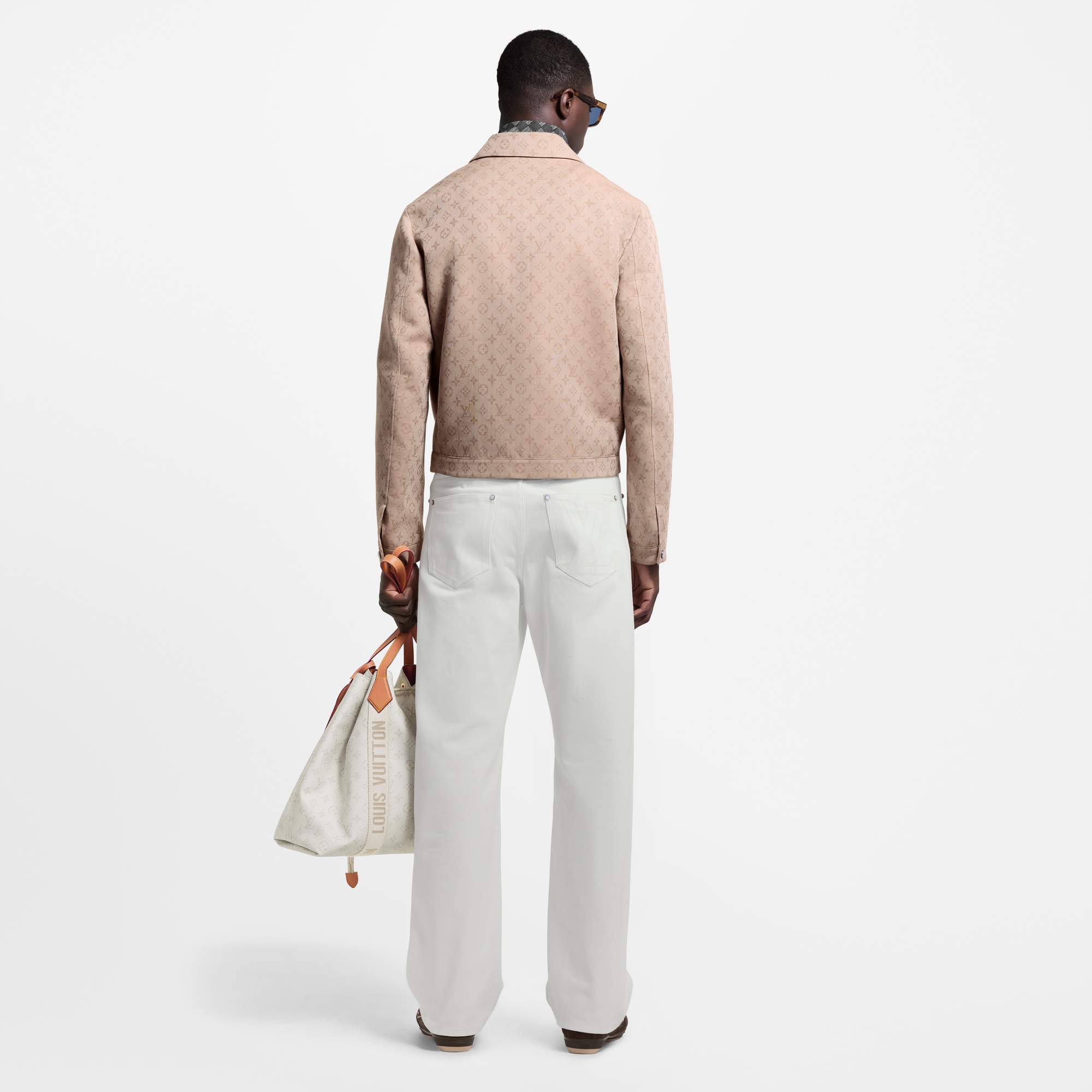 Blouson mit Reißverschluss und Monogram-Motiv  Herren Ready to Wear Jacken und Mäntel | LOUIS VUITTON (Zoom)