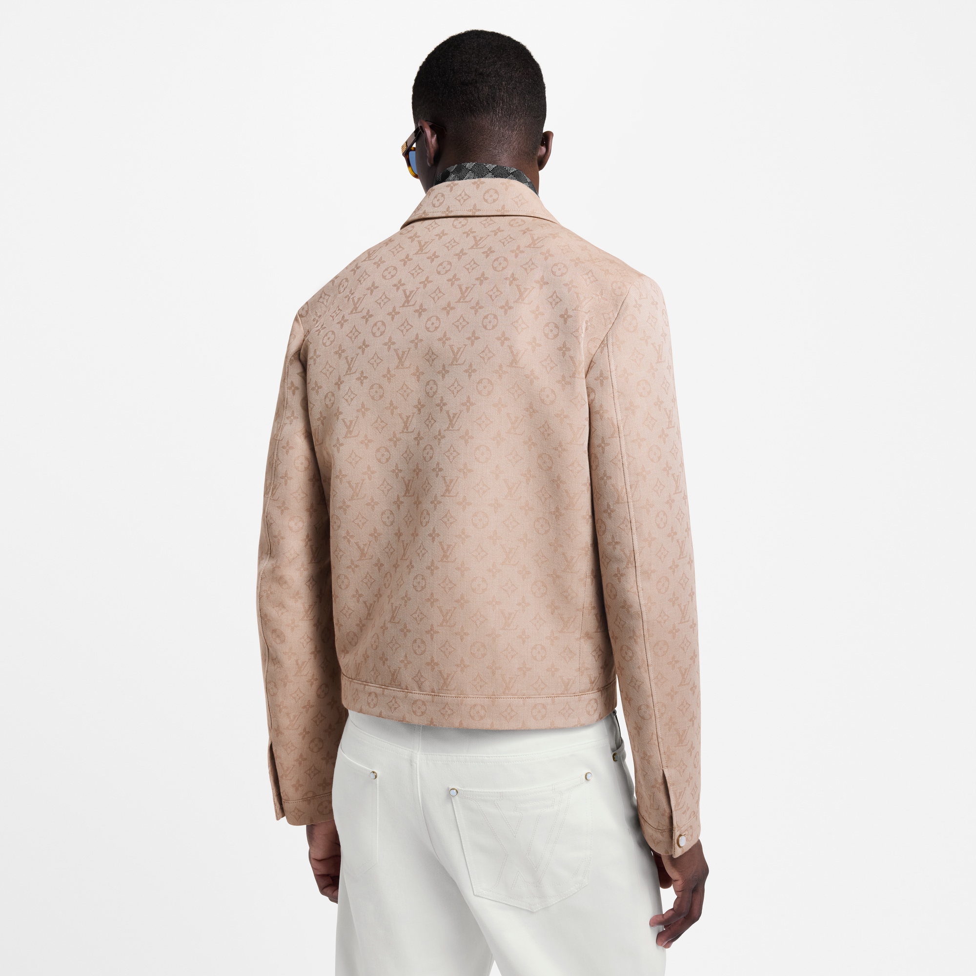 Blouson mit Reißverschluss und Monogram-Motiv  Herren Ready to Wear Jacken und Mäntel | LOUIS VUITTON (Zoom)