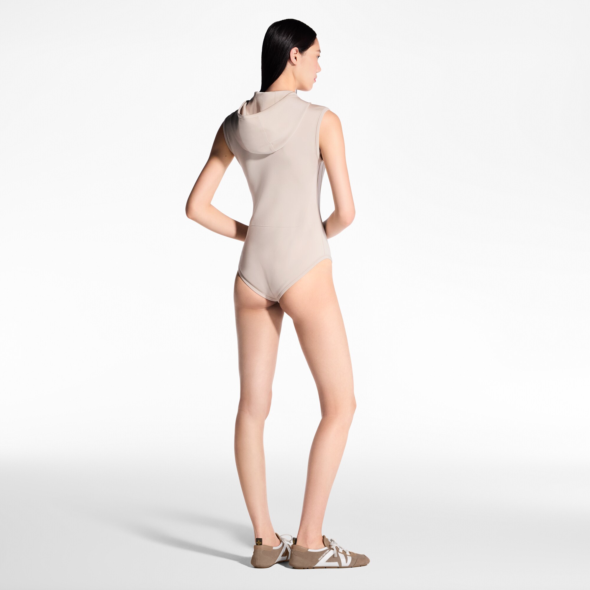 Body aus technischem Jersey mit Kapuze  Damen Ready to Wear Tops | LOUIS VUITTON (Zoom)