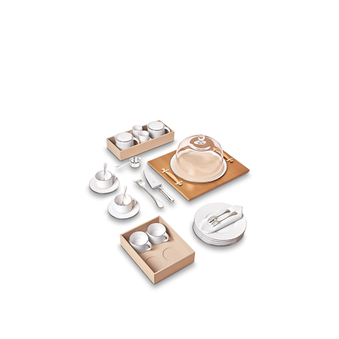 Boîte Afternoon Tea Monogram Canvas Trunks, Reisen und Wohnen Trunks und Koffer Kleine Trunks | LOUIS VUITTON (Zoom)