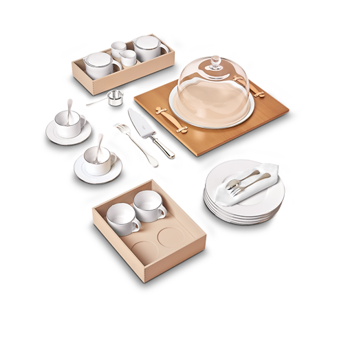 Boîte Afternoon Tea Monogram Canvas Trunks, Reisen und Wohnen Trunks und Koffer Kleine Trunks | LOUIS VUITTON (Zoom)