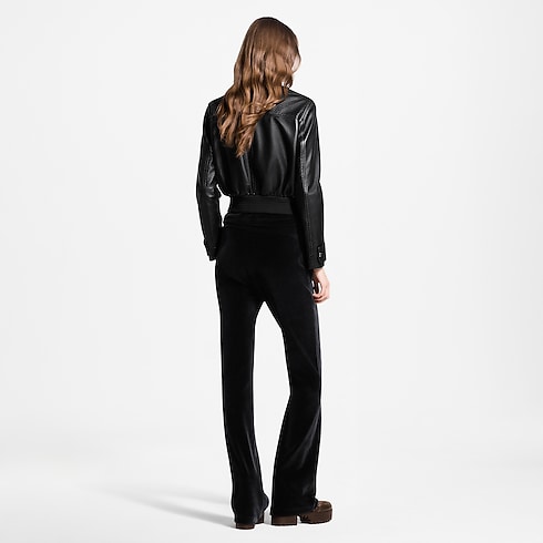 Bomberjacke aus Leder mit Nanogram Damen Ready to Wear Mäntel und Jacken | LOUIS VUITTON (Zoom)