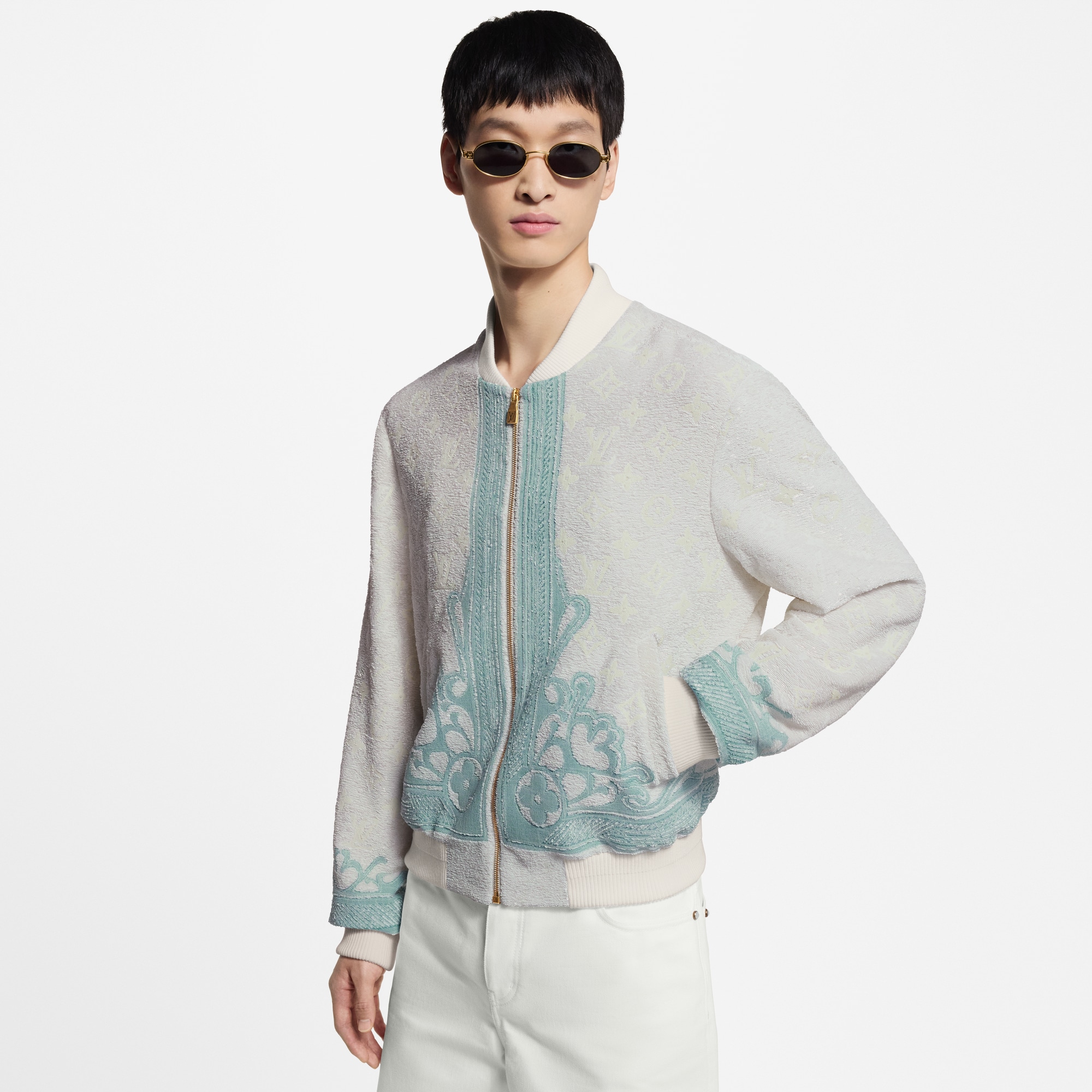 Bomberjacke mit Pailletten  Herren Ready to Wear Jacken und Mäntel | LOUIS VUITTON (Zoom)