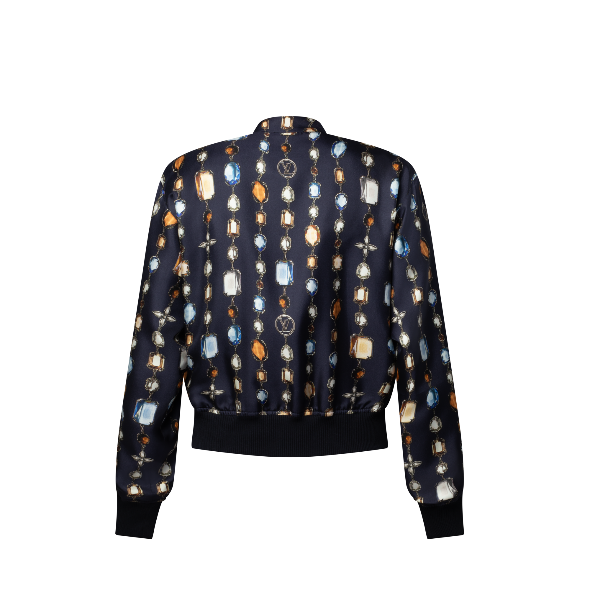 Bomberjacke zum Wenden mit Halsketten-Motiv  Damen Ready to Wear Mäntel und Jacken | LOUIS VUITTON (Zoom)