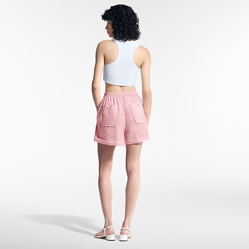 Boxershorts mit Monogram Fil Coupé Damen Ready to Wear Röcke und Shorts | LOUIS VUITTON (Zoom)