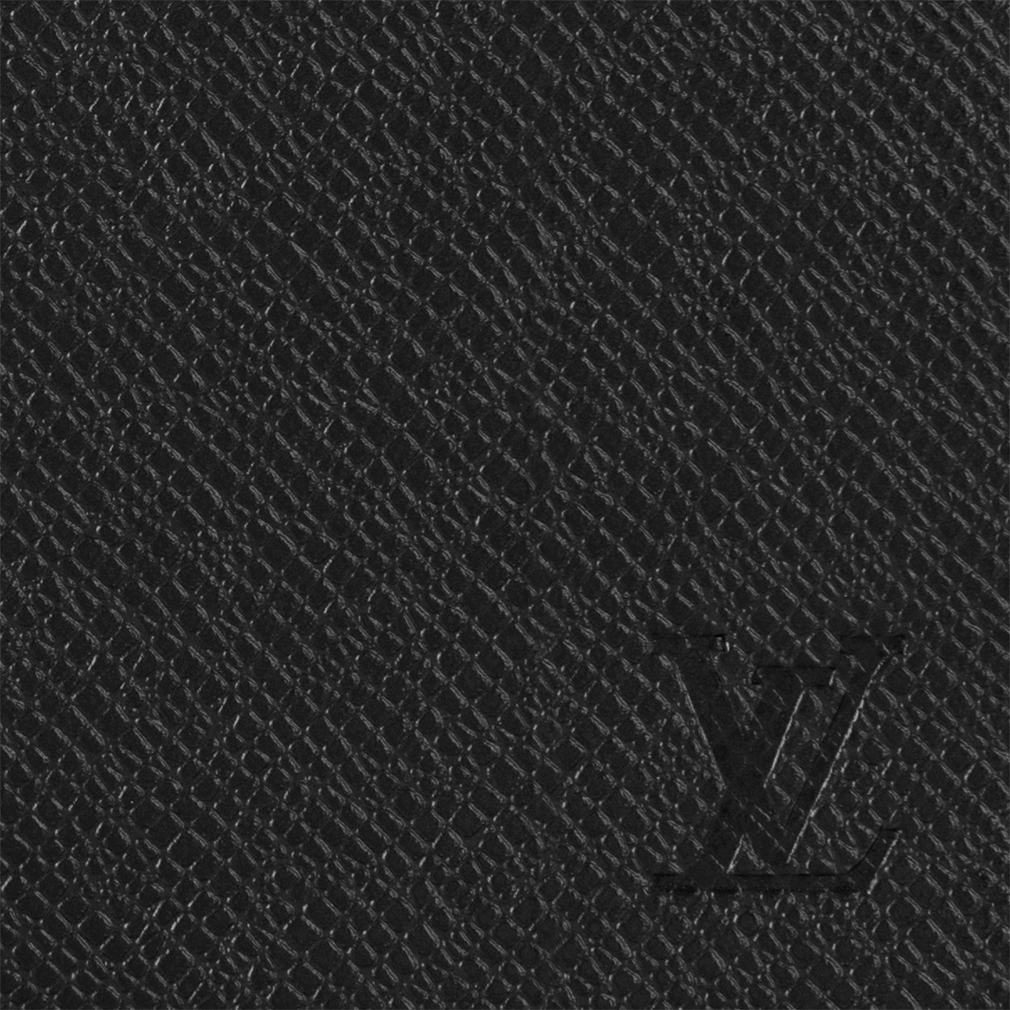 Brazza Geldbörse Taïga Leder Taschen und Kleinlederwaren Lederwaren Personalisierung } | LOUIS VUITTON (Zoom)