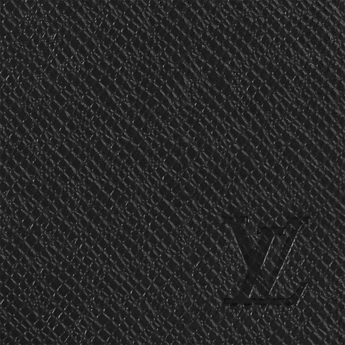 Brazza Geldbörse Taïga Leder Taschen und Kleinlederwaren Lederwaren Personalisierung } | LOUIS VUITTON (Zoom)