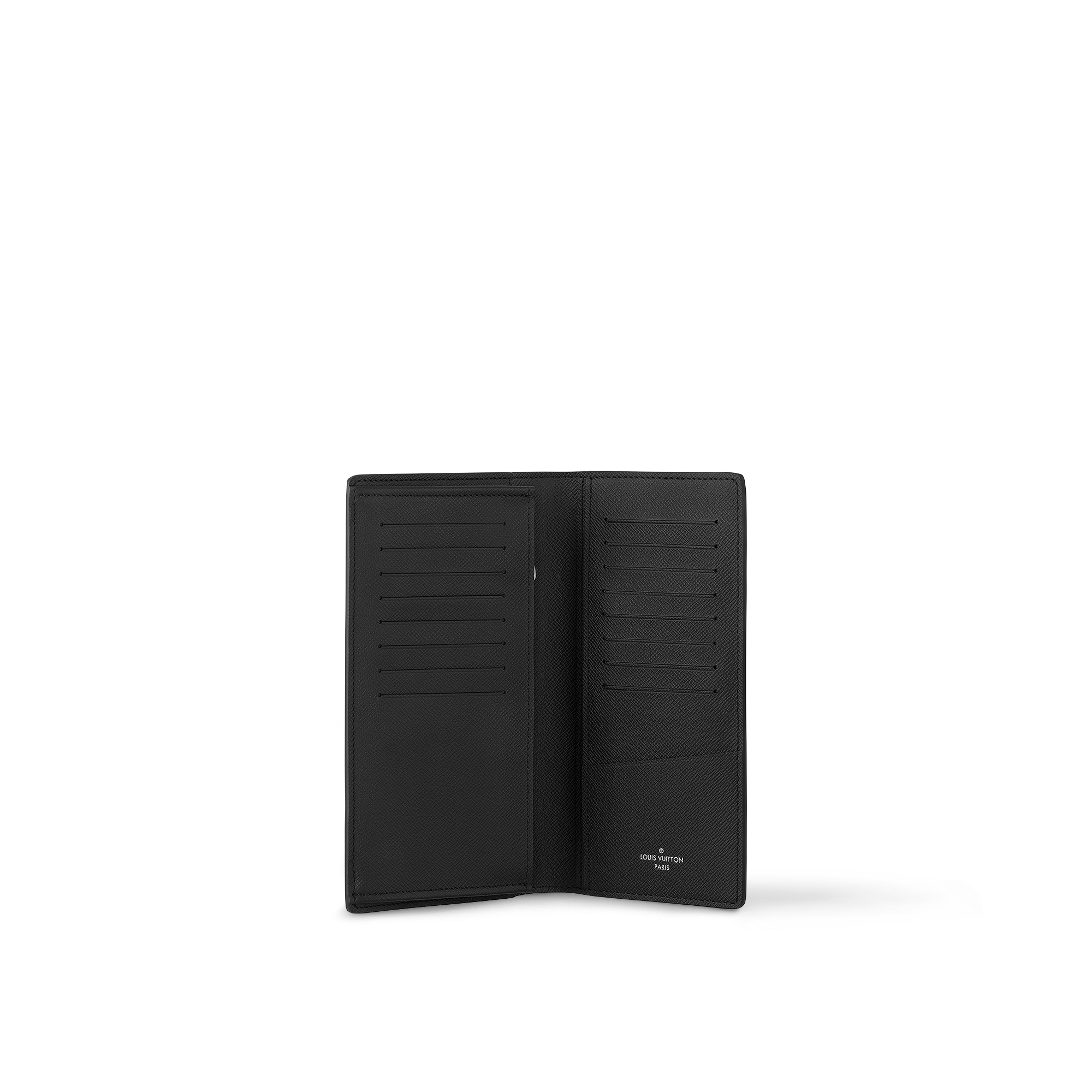 Brazza Geldbörse Taïga Leder Taschen und Kleinlederwaren Lederwaren Personalisierung } | LOUIS VUITTON (Zoom)