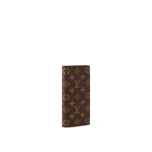 Brazza Geldbörse Monogram Canvas Taschen und Kleinlederwaren Lederwaren Personalisierung } | LOUIS VUITTON (Zoom)